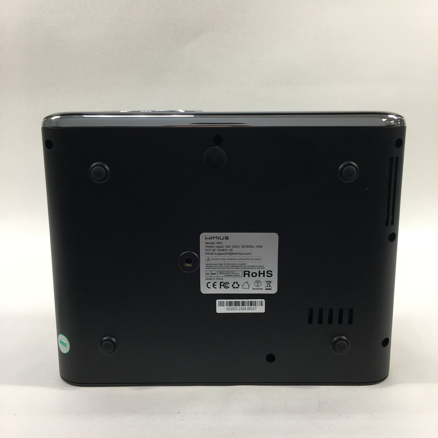 Wimius P62 1920 x 1080 500 ANSI Lumens LCD Projector P62