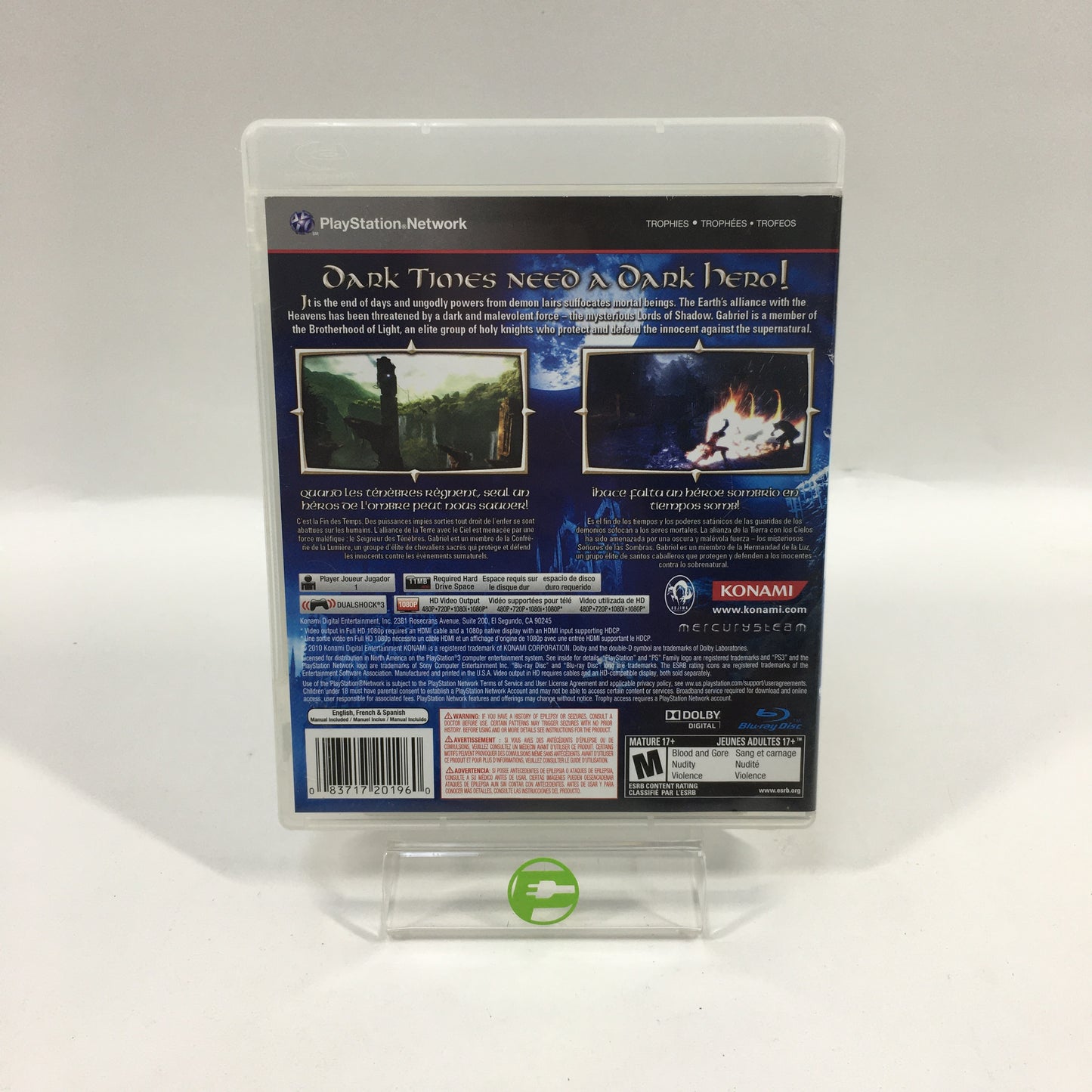 Castlevania: Lords of Shadow (Sony PlayStation 3 PS3, 2010)