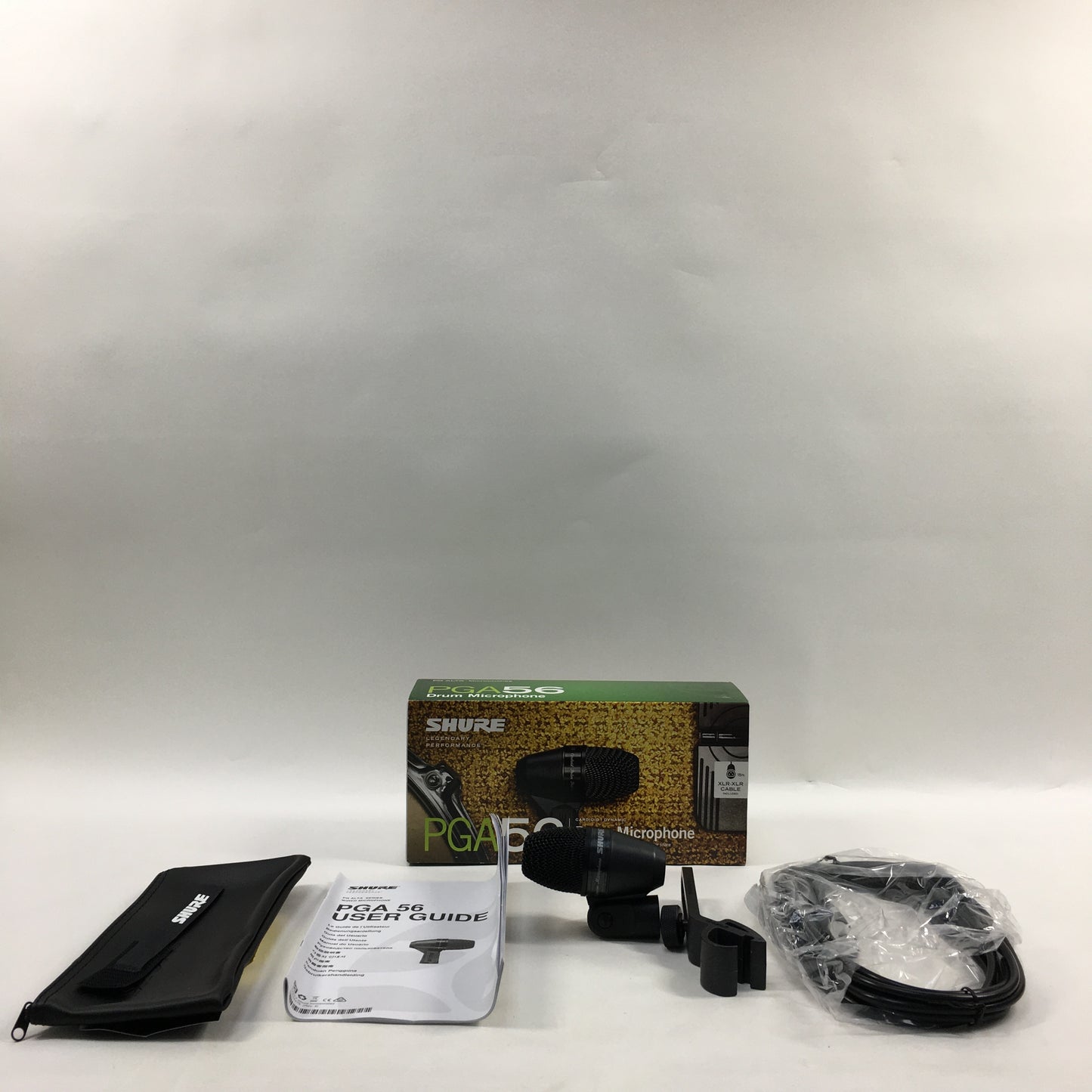 Shure PGA56 50-15,000 Hz Cardioid Dynamic Microphone PGA56-XLR