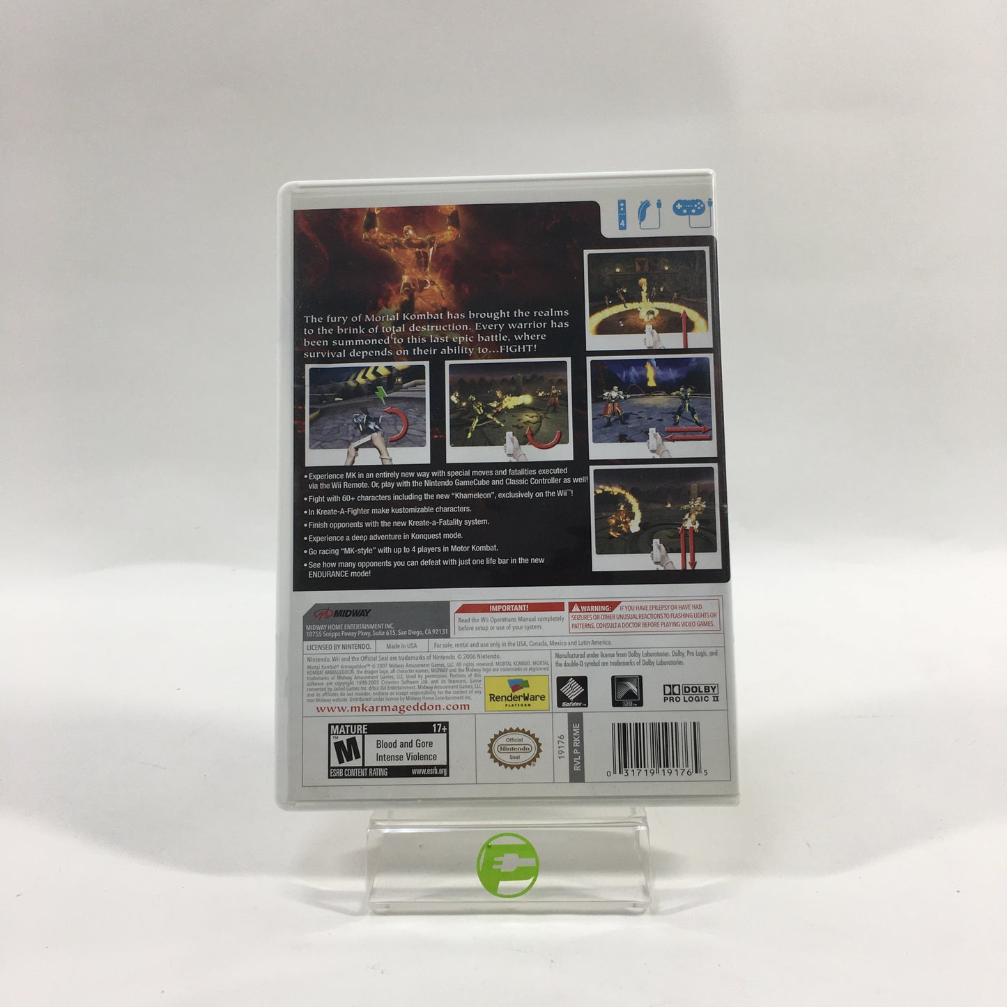 Mortal Kombat Armageddon (Nintendo Wii, 2007)