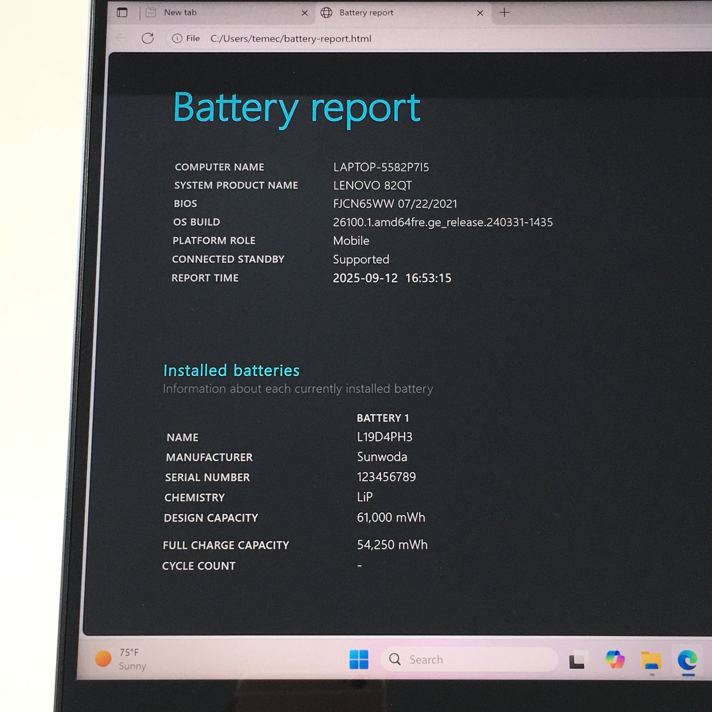 Lenovo Slim 7 PRO 14" I7-11370H 3.3GHz 16GB RAM 1TB SSD