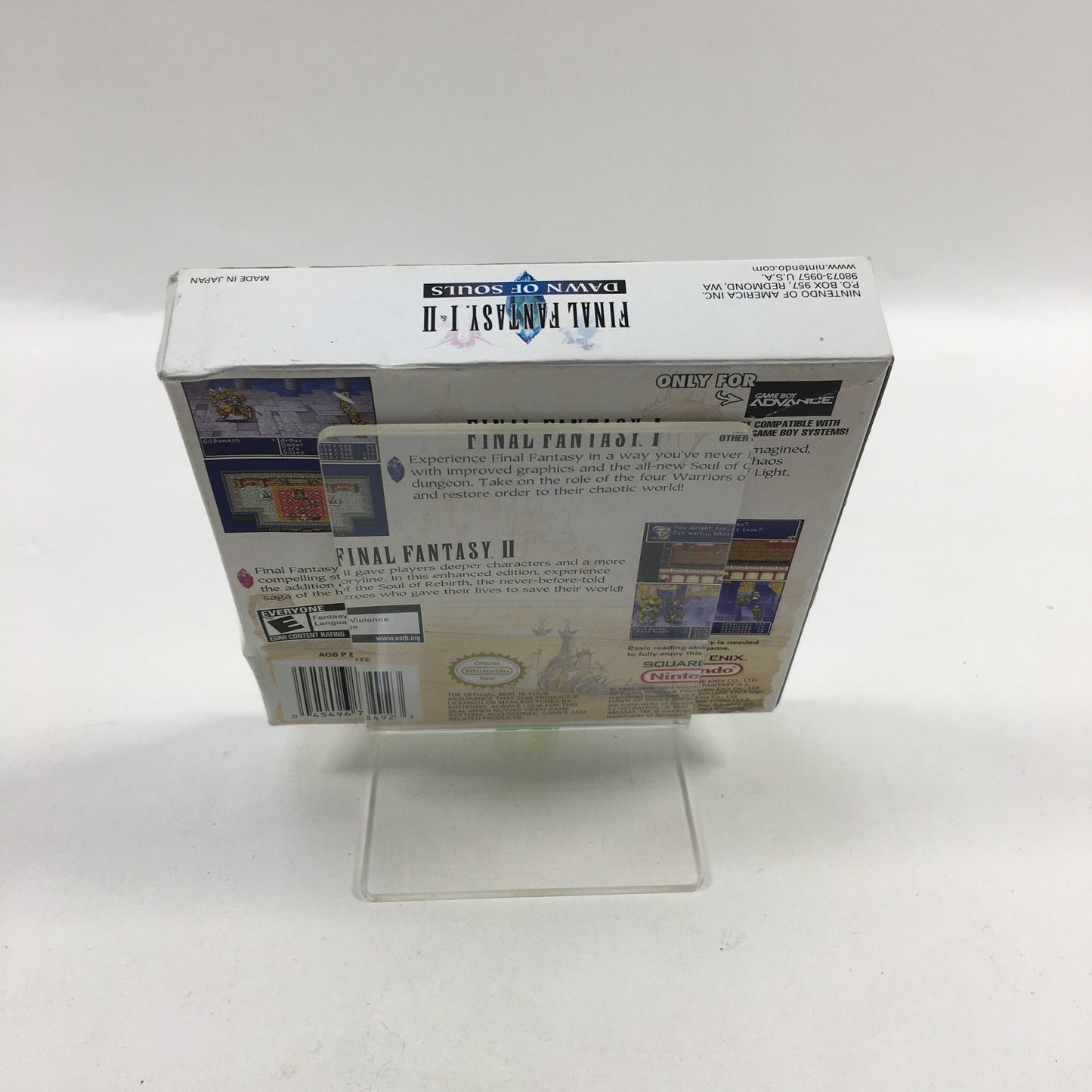Final Fantasy I & II Dawn of Souls (Nintendo GameBoy Advance, 2004)