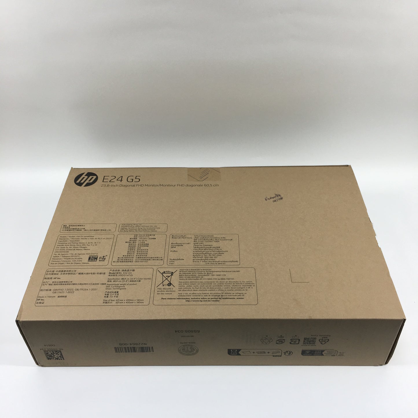 New HP 23.8" 6N6E9AA FHD IPS LCD 75Hz Business Monitor