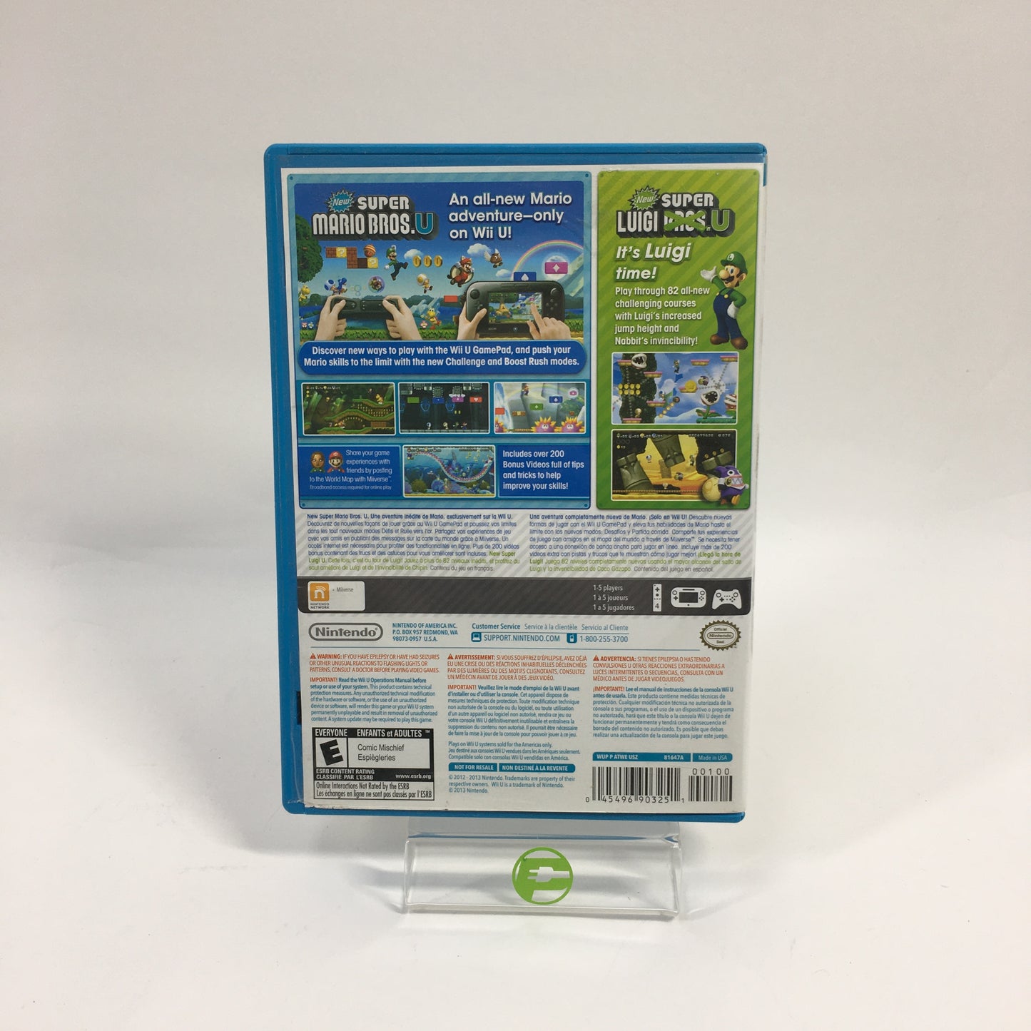 New Super Mario Bros. U + New Super Luigi U (Nintendo Wii U, 2013)