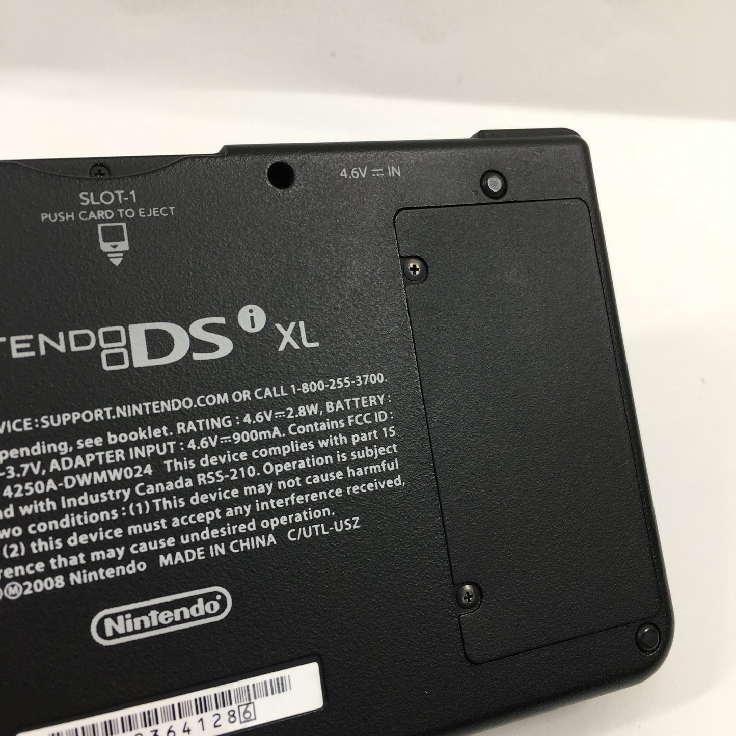 Nintendo DSi XL Handheld Game Console Only UTL-001 Black/Blue