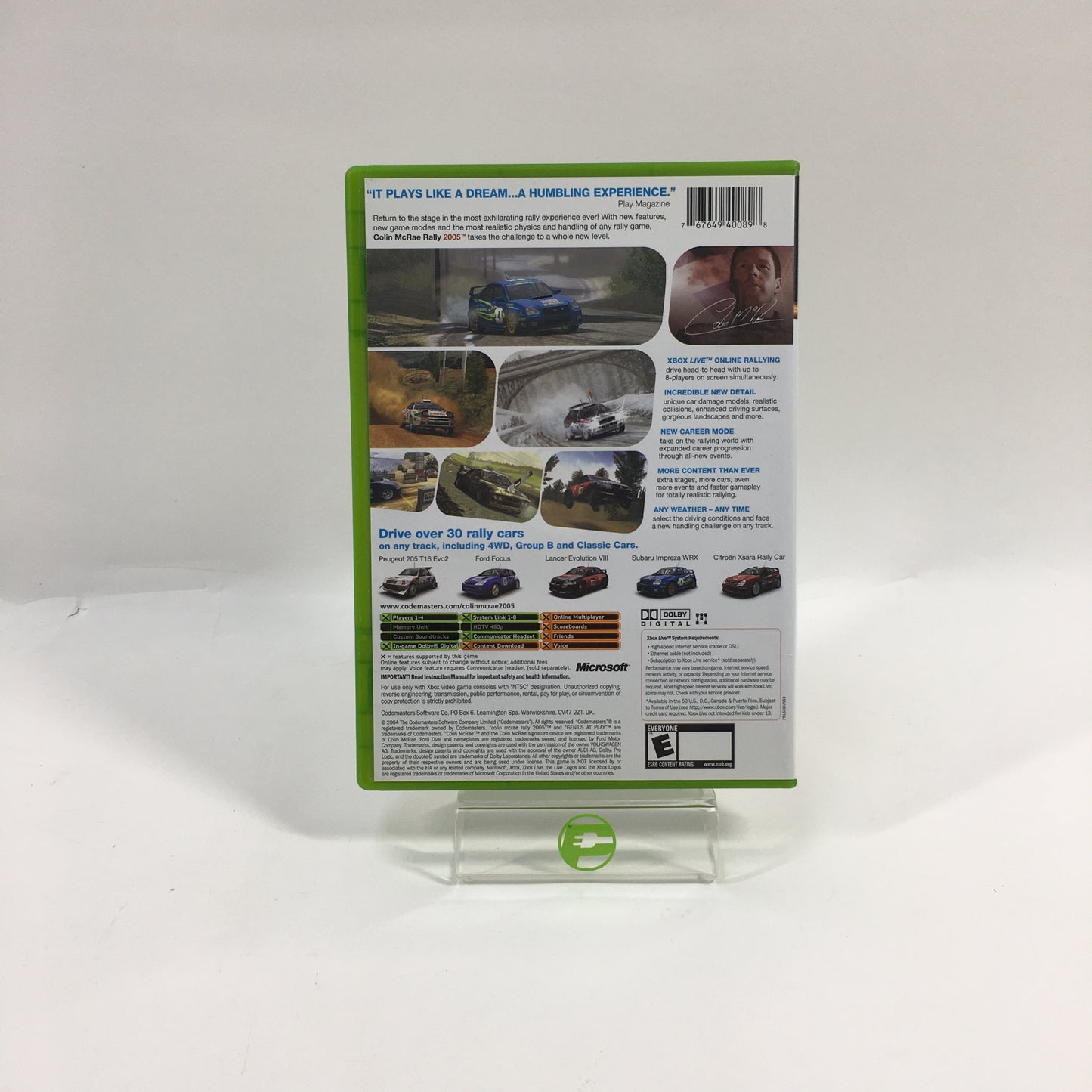 Colin McRae Rally 2005 (Microsoft Xbox, 2004)