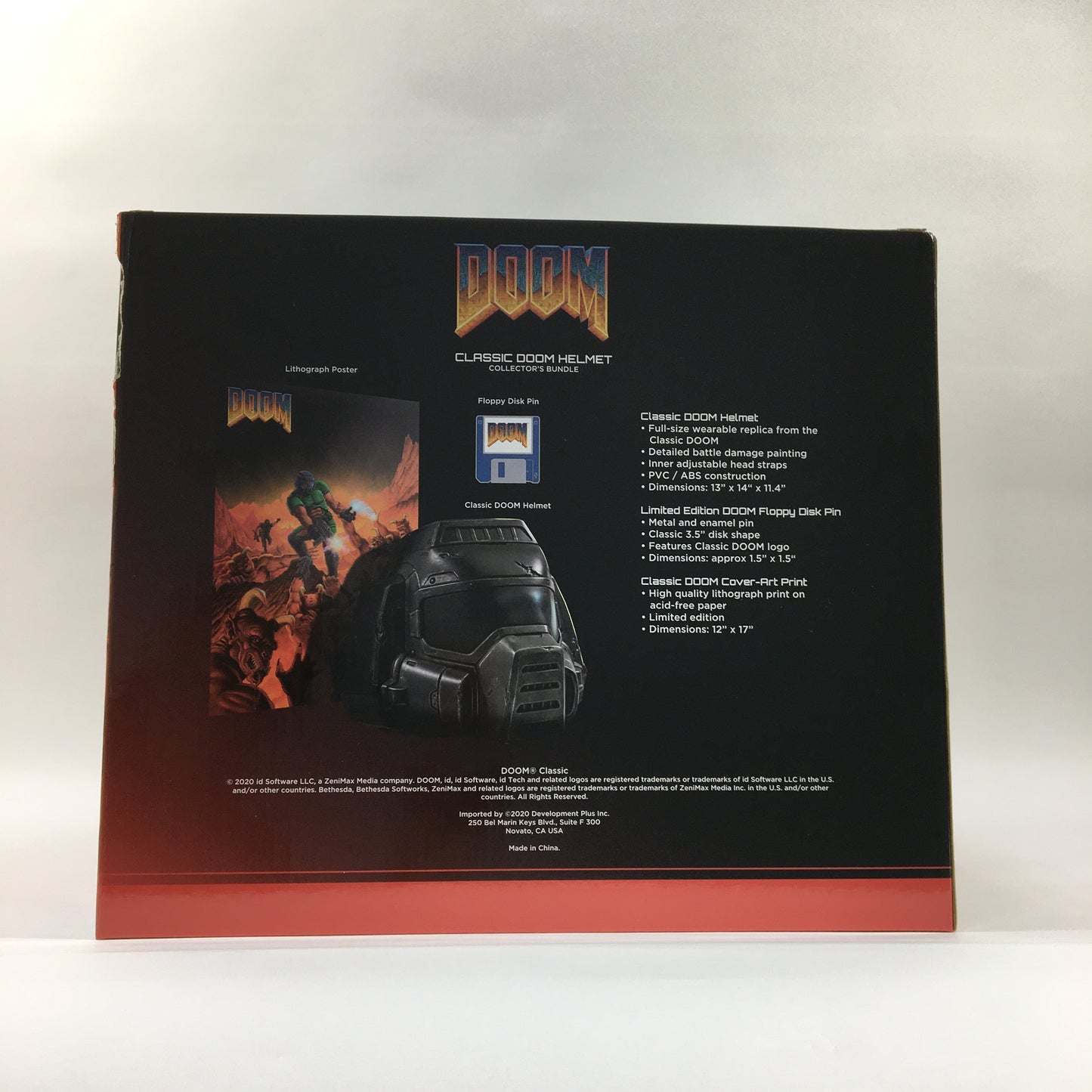 Doom Classic Doom Helmet Wearable Replica BTH_BL_6_27_0374