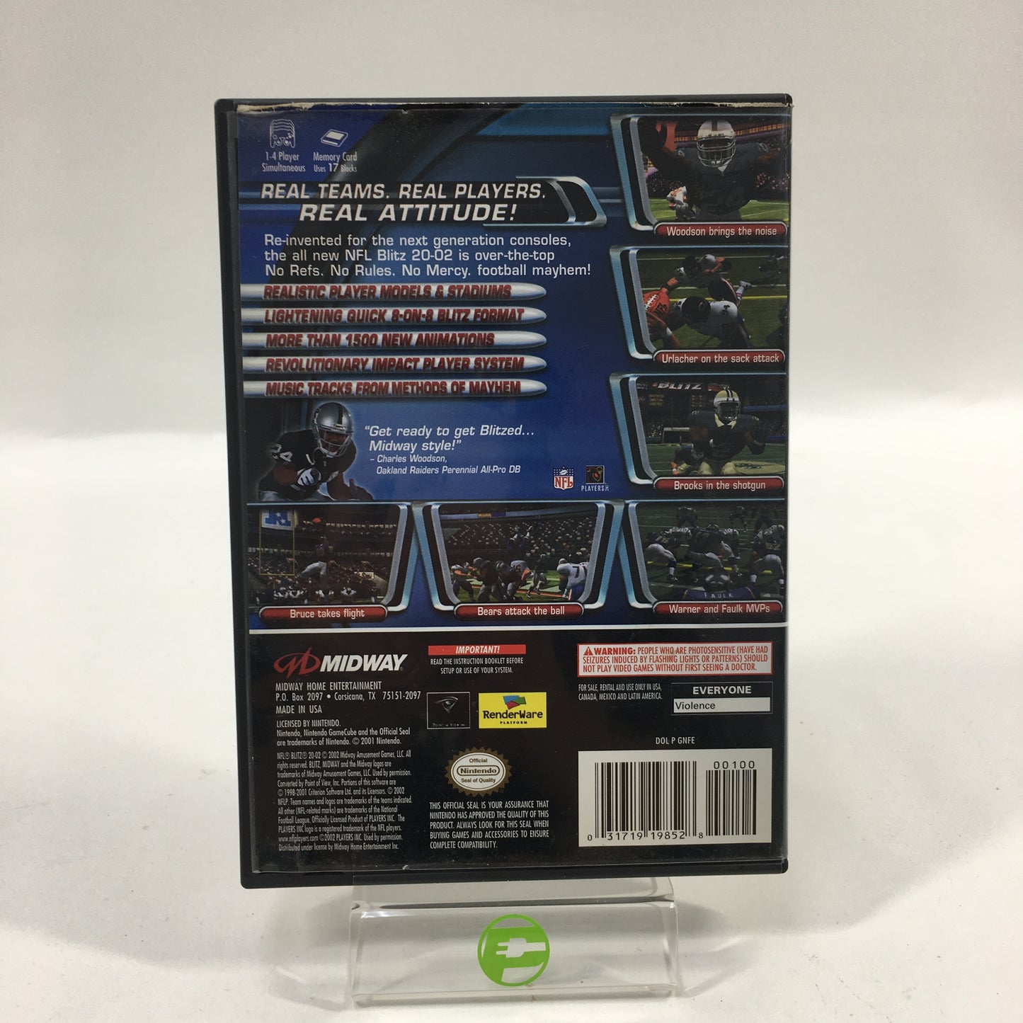 NFL Blitz 2002 (Nintendo GameCube, 2002)