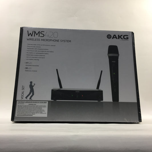 New AKG WMS420 Wireless Microphone System 3416H00010