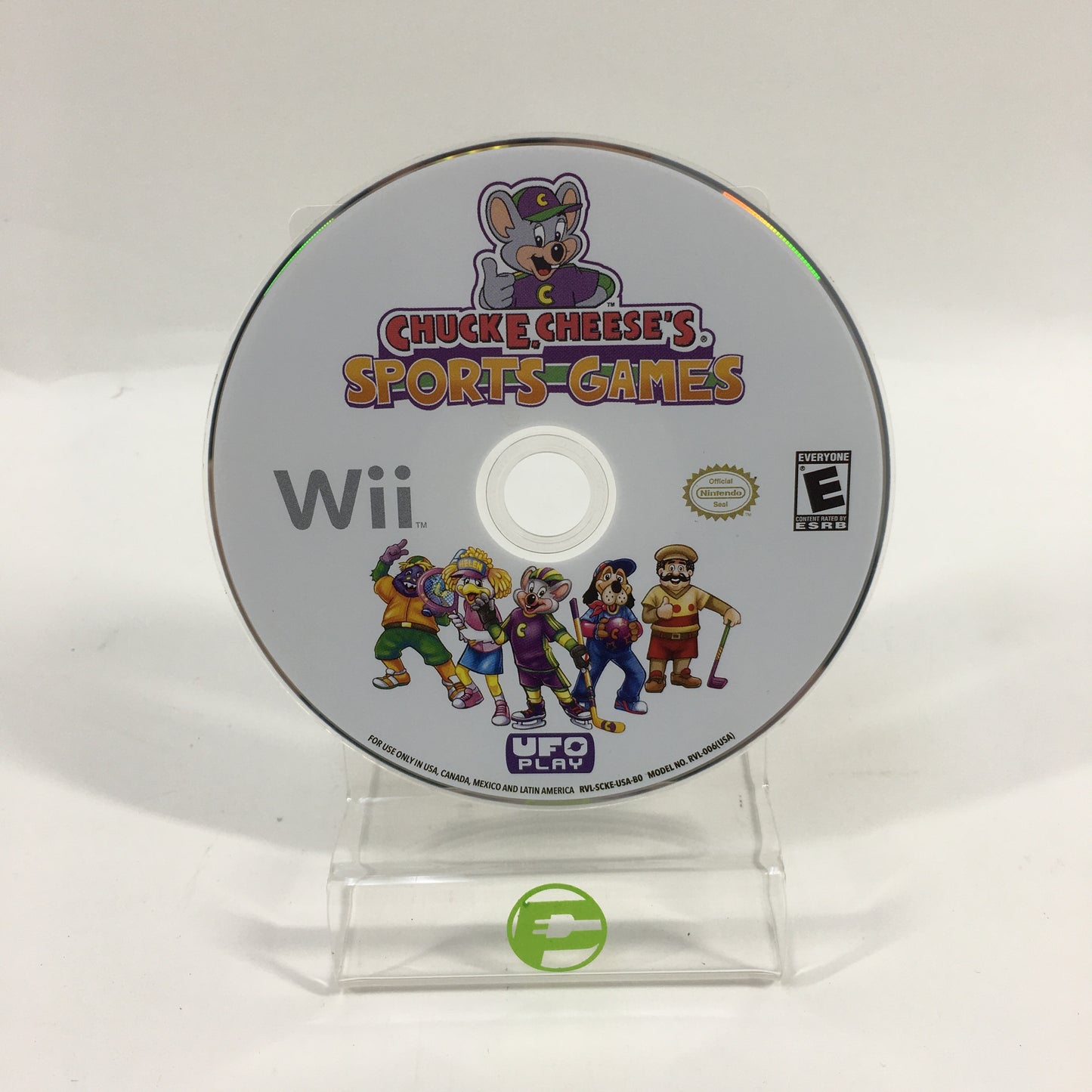 Chuck E. Cheese's Sports Games (Nintendo Wii, 2011)