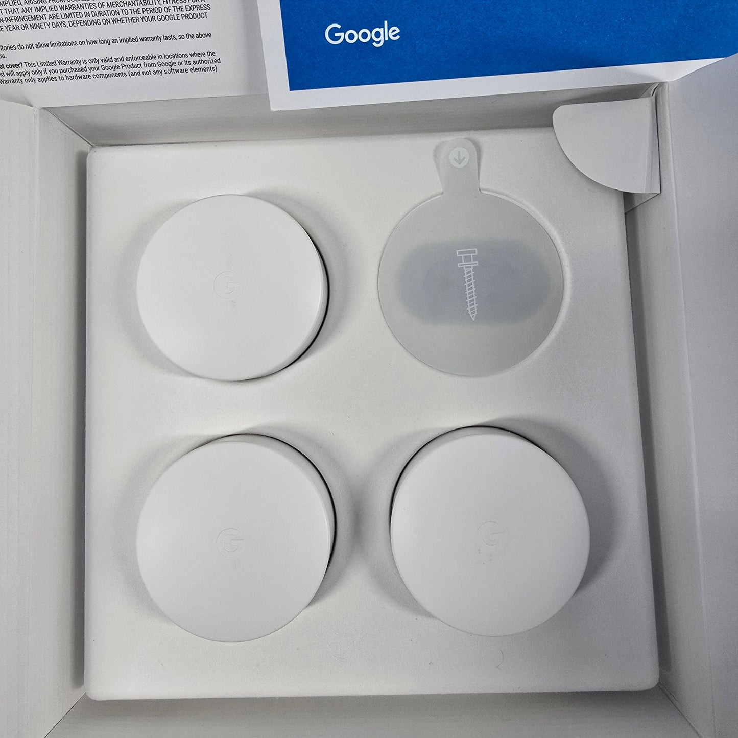Google Nest Temperature Sensor Temperature Sensor White 3 Pack For Google Nest