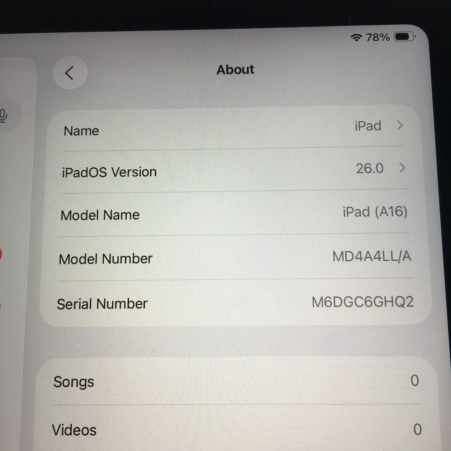 WiFi Only Apple iPad 11" (A16) 128GB Blue MD4A4LL/A