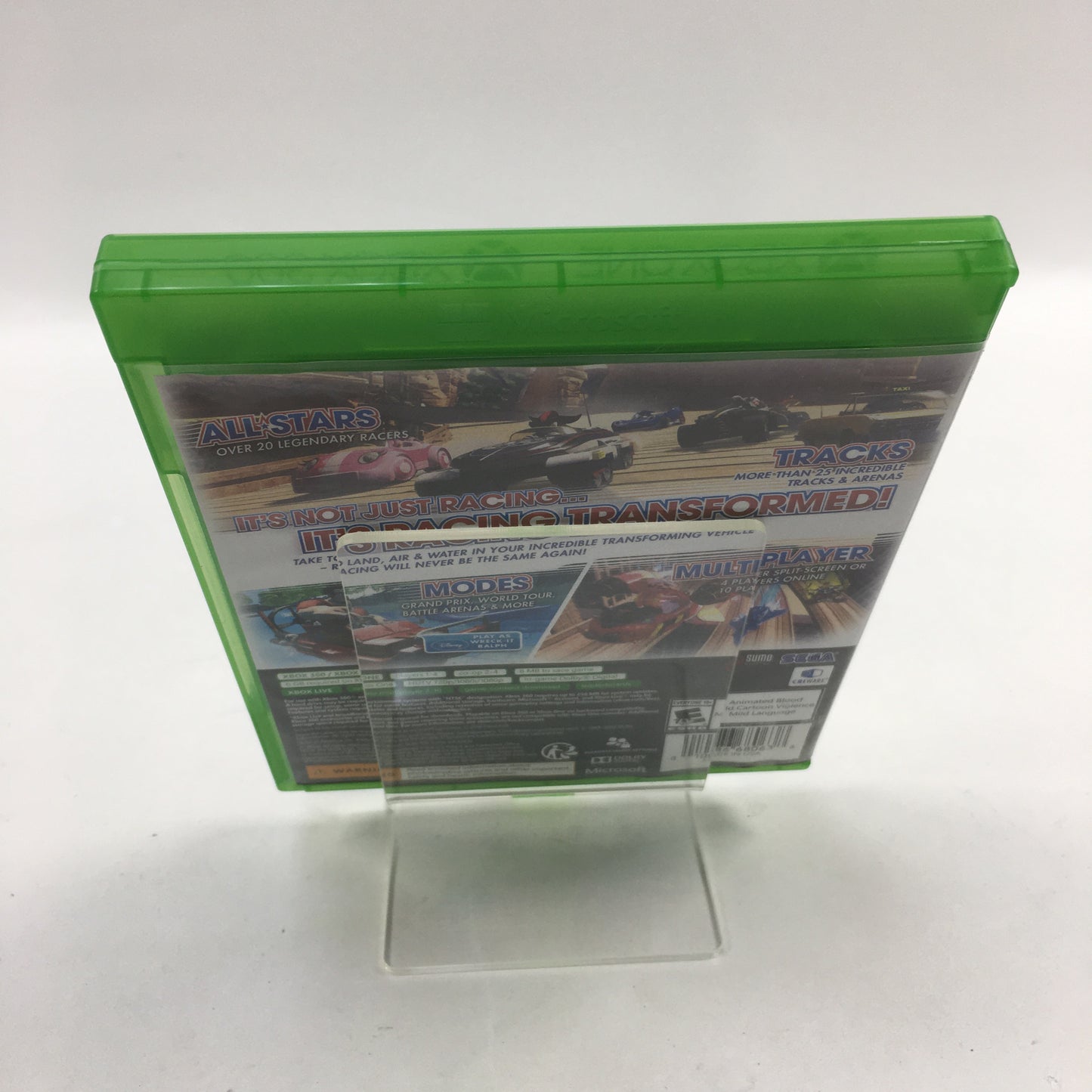Sonic & All-Stars Racing Transformed (Microsoft Xbox One, 2016)