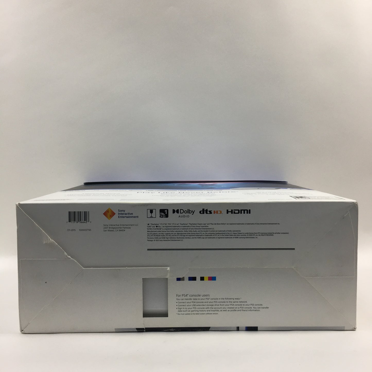 New Sony PlayStation 5 Slim Disc Edition 1TB White Console Gaming System CFI-2015