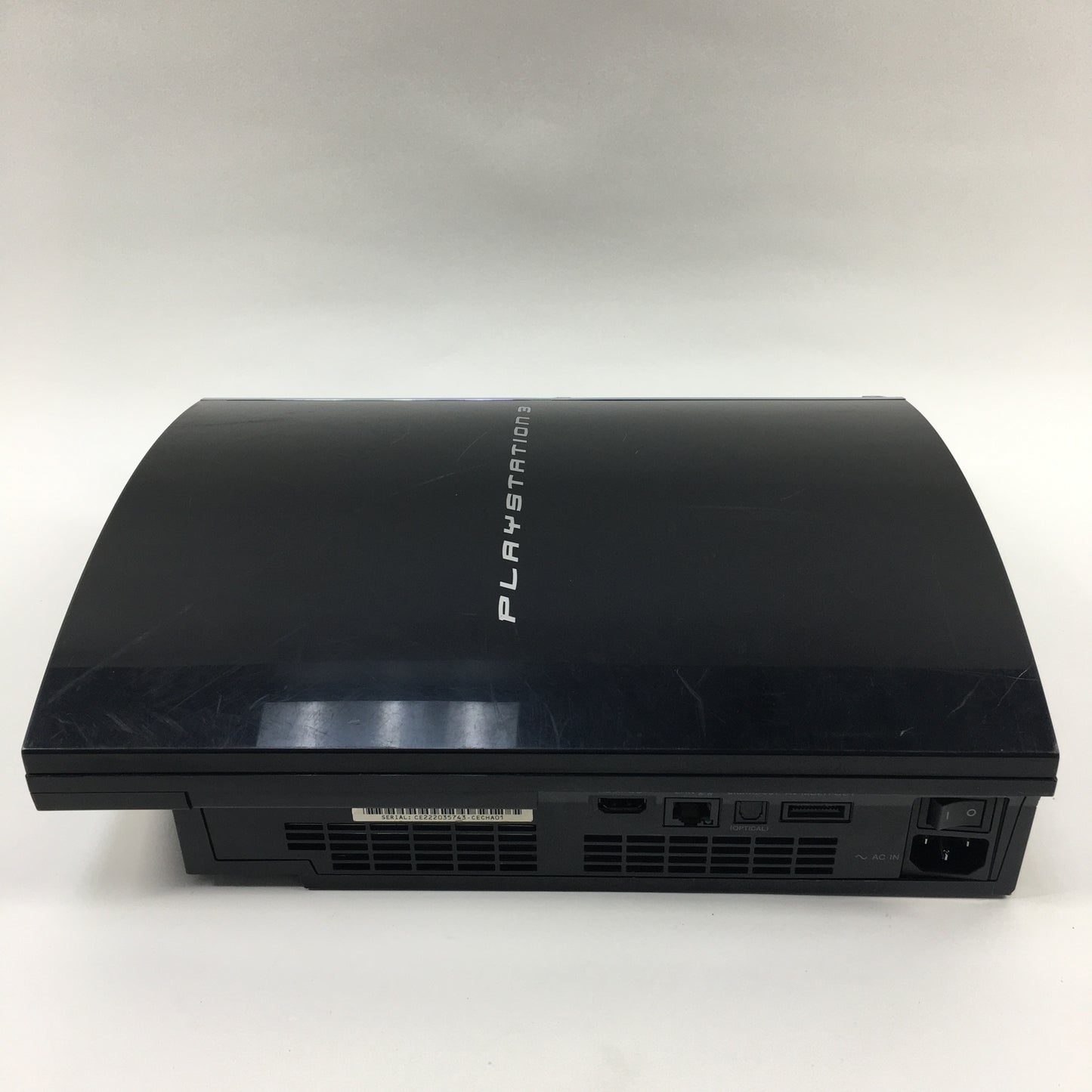 Sony PlayStation 3 Fat PS3 60GB Black Console Gaming System CECHA01