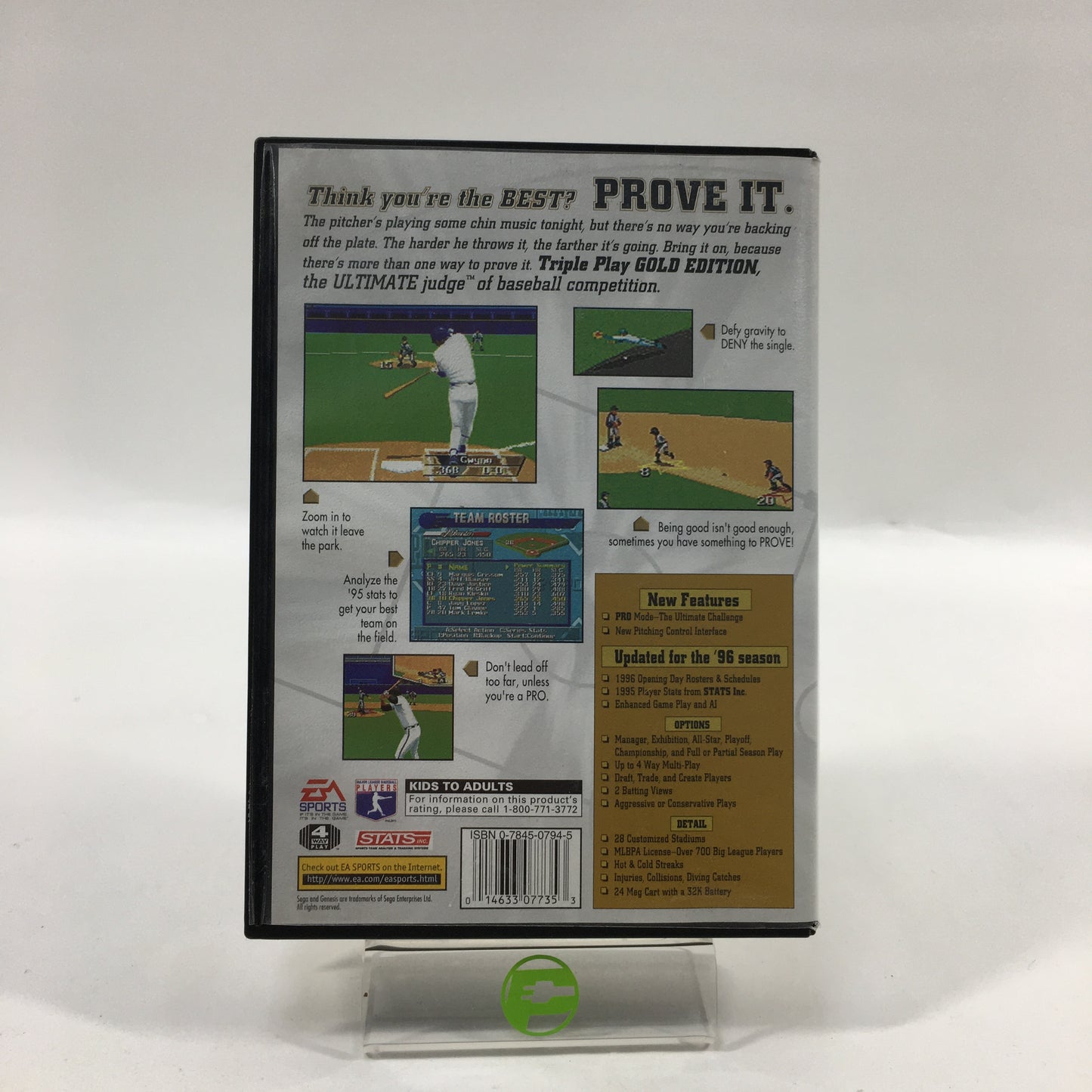 Triple Play Gold (Sega Genesis, 1996)