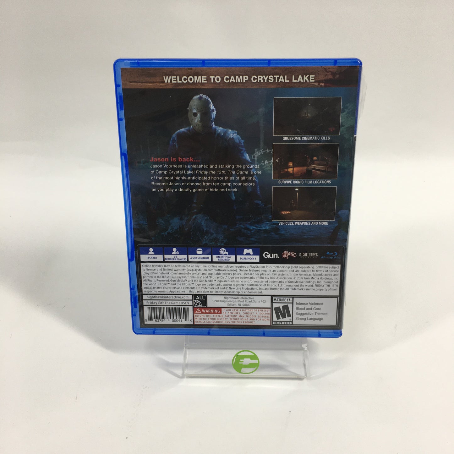 Friday the 13th (Sony PlayStation 4 PS4, 2017)