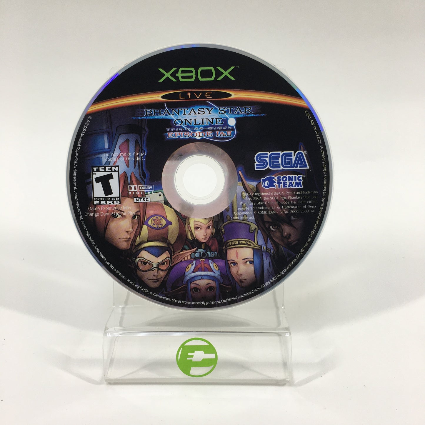 Phantasy Star Online Episode I & II (Microsoft Xbox, 2003)