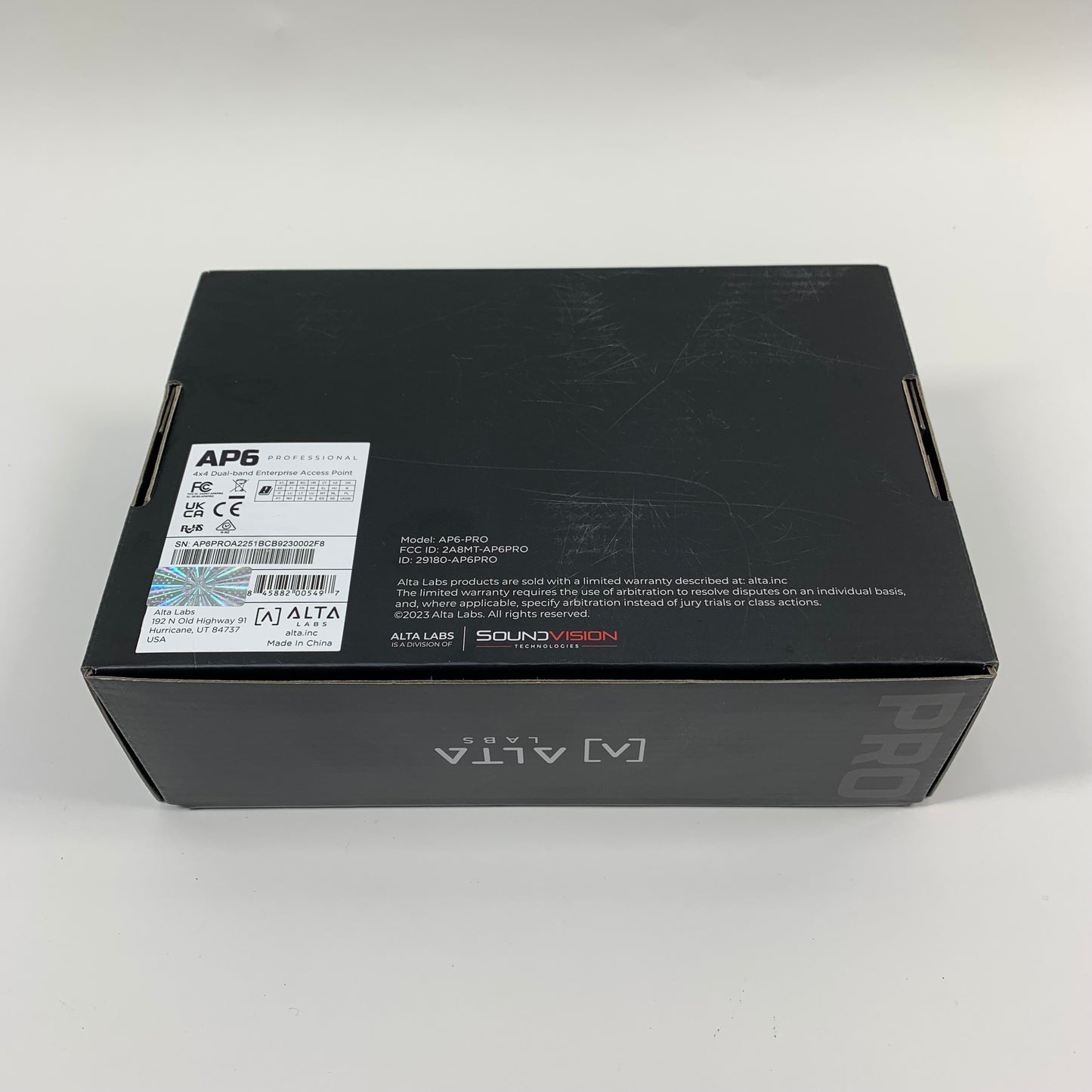 ALTA AP6 Wi-Fi 6 Wireless Access Point AP6-PRO