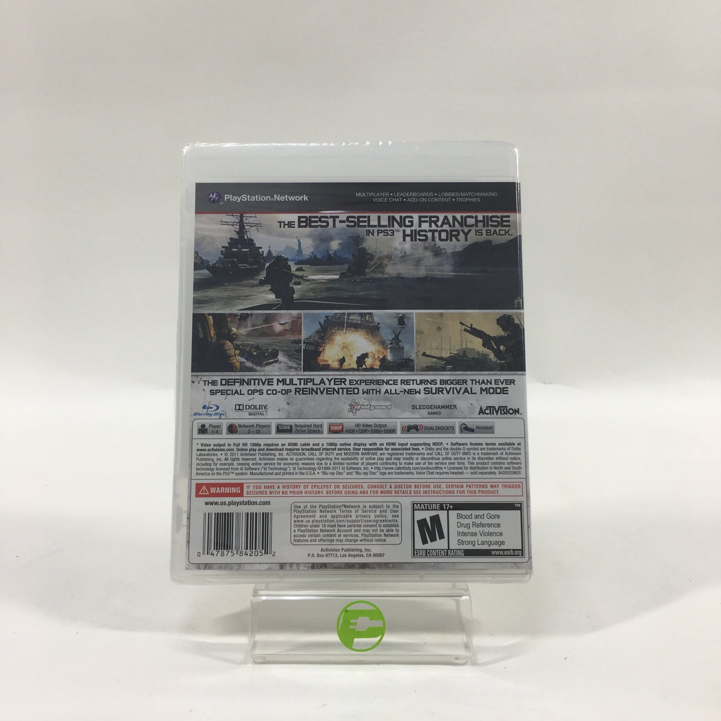 New Call of Duty Modern Warfare 3 (Sony PlayStation 3 PS3, 2011)