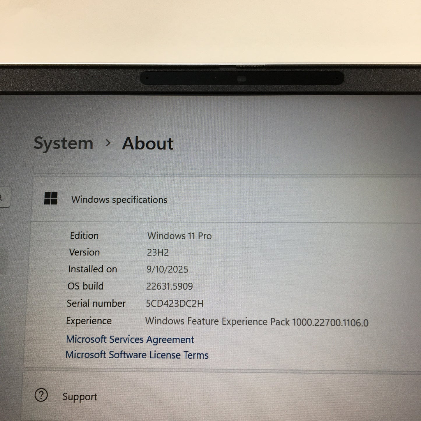 HP ProBook 445 G11 14" ryzen 5 7535U 2.9GHz 16GB RAM 256GB SSD