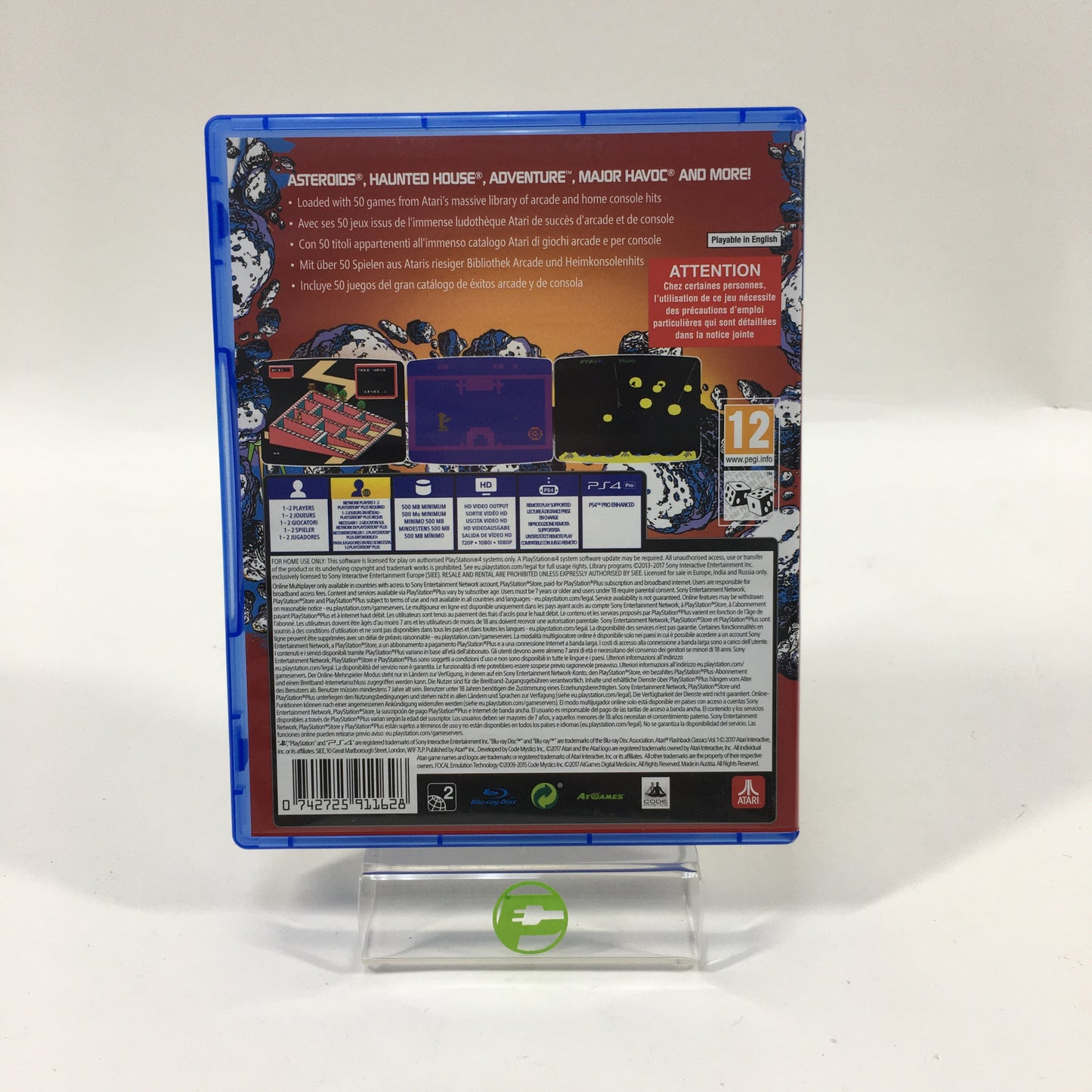 Atari Flashback Classics Vol 2 (Sony PlayStation 4 PS4, 2016)