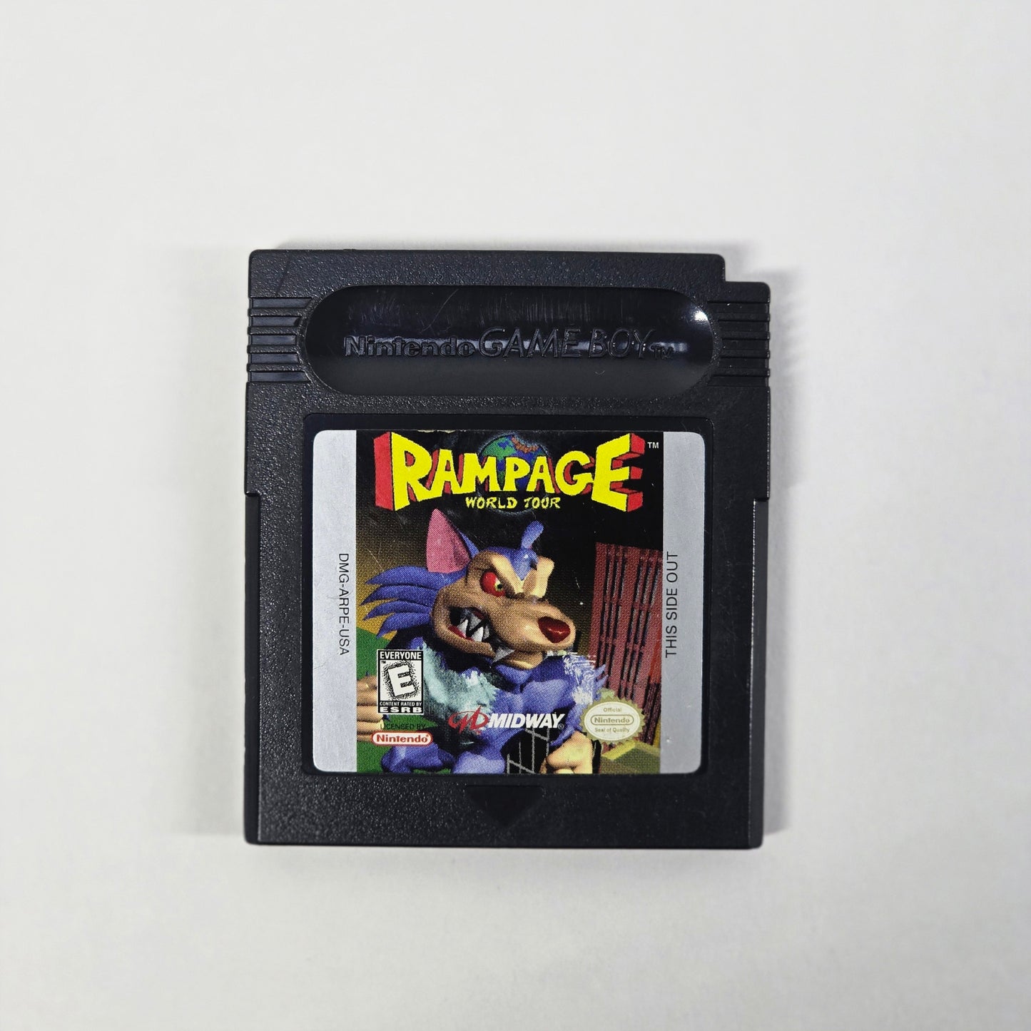 Rampage World Tour (Nintendo GameBoy, 1998)