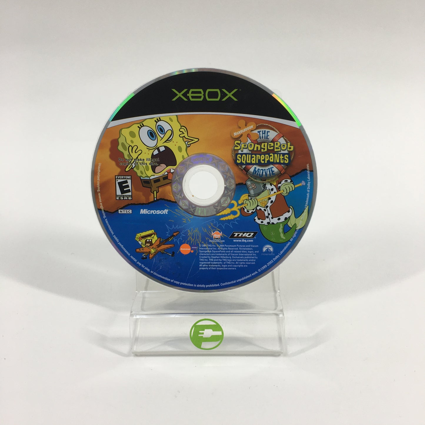 SpongeBob SquarePants The Movie (Microsoft Xbox, 2004)