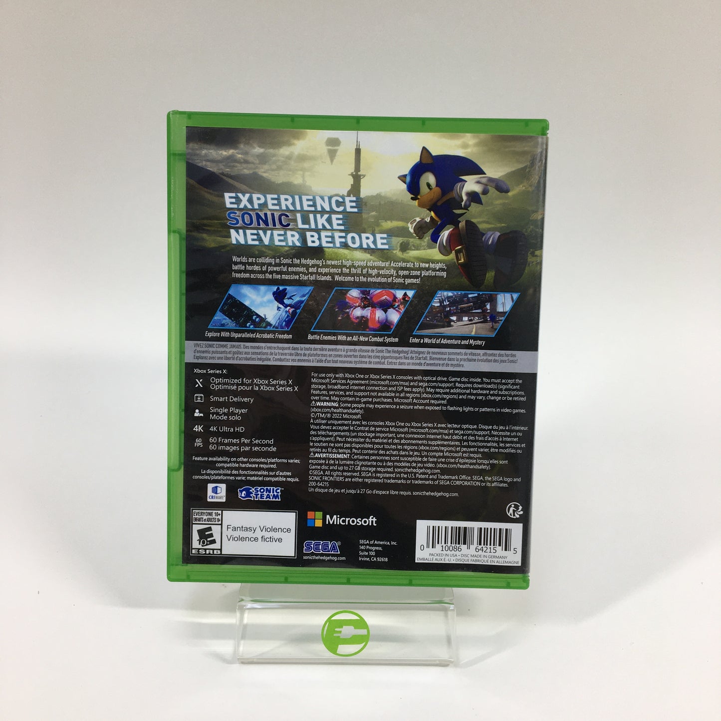Sonic Frontiers (Microsoft Xbox Series X, 2022)
