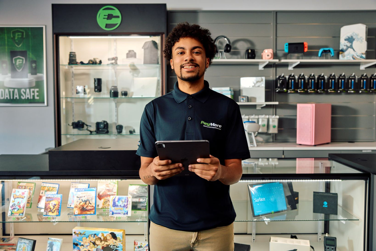 paymore employee smiling