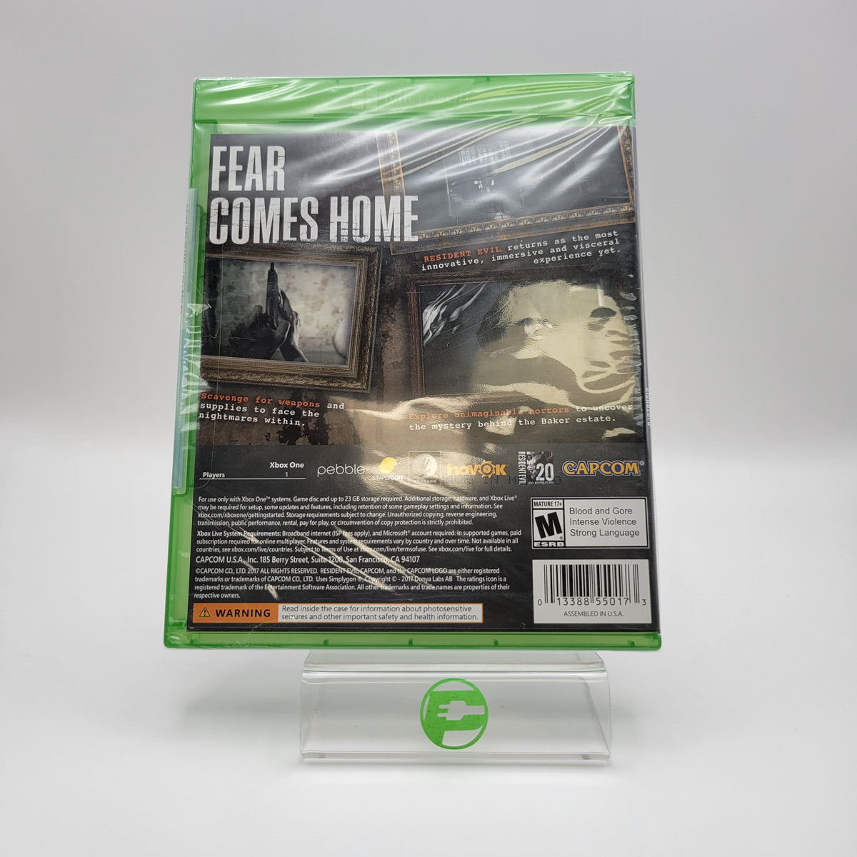 New Resident Evil 7 Biohazard (Microsoft Xbox One, 2017)