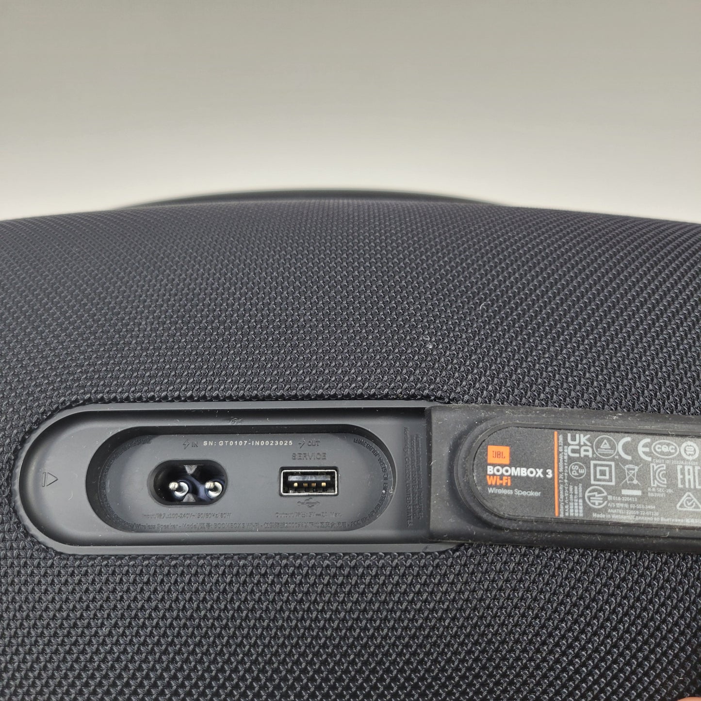 JBL Boombox 3 Wi-Fi Portable Wireless Bluetooth Speaker Black BOOMBOX3WI-FI