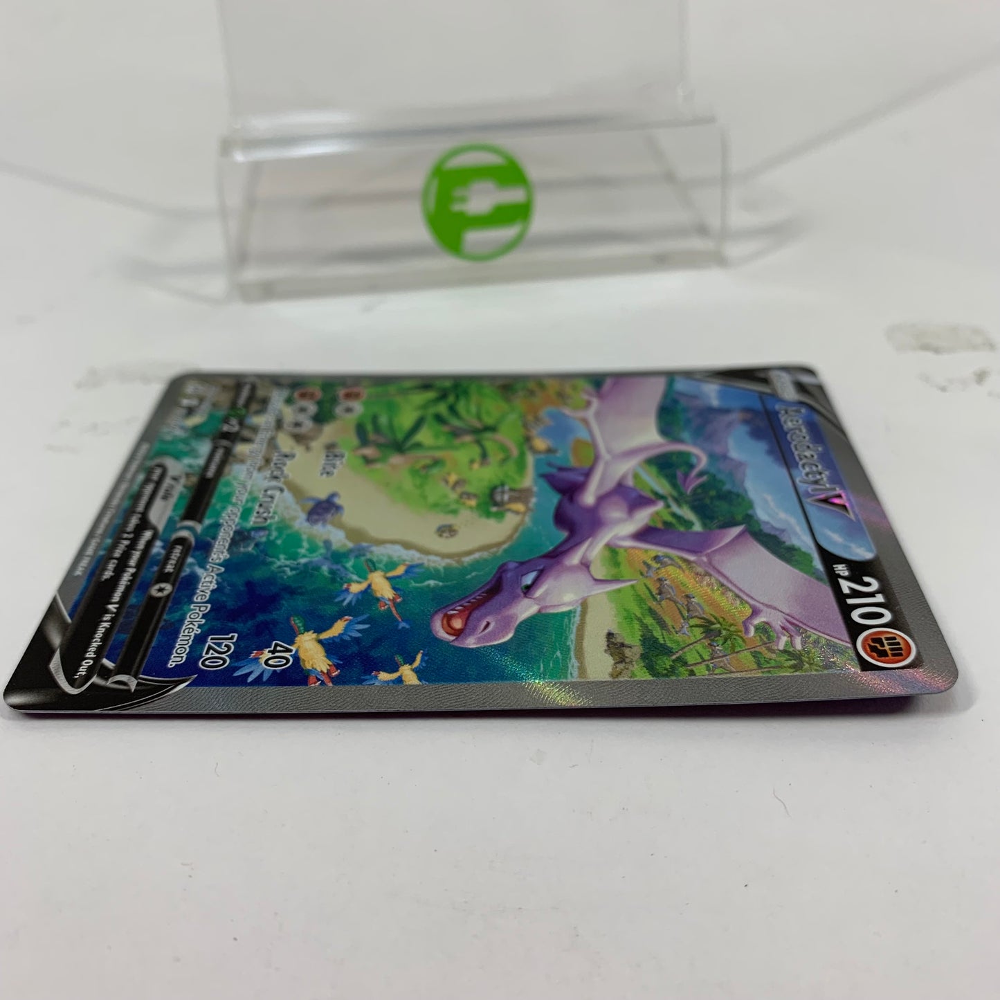 Pokémon TCG Sword & Shield - Lost Origin Aerodactyl V 180/196 Holo Textured