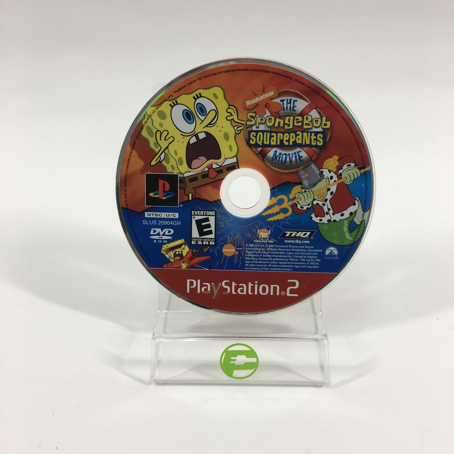 SpongeBob SquarePants The Movie (Sony PlayStation 2 PS2, 2004)