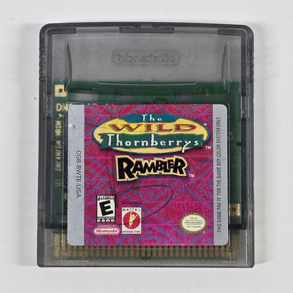 Wild Thornberry's Rambler (Nintendo GameBoy Color, 2000) Cartridge Only