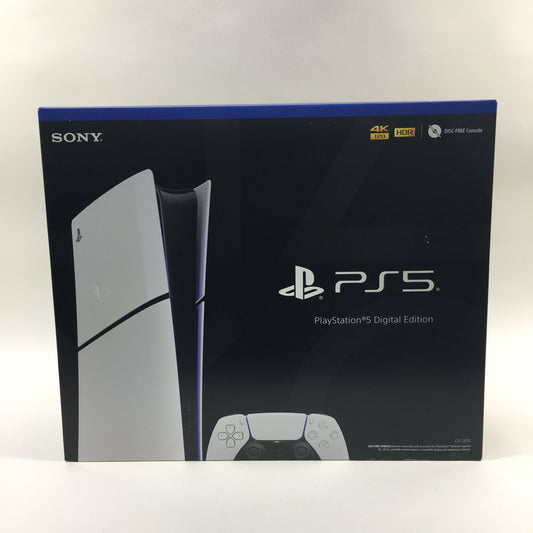 New Sony PlayStation 5 Slim Digital Edition 1TB White Console Gaming System CFI-2015