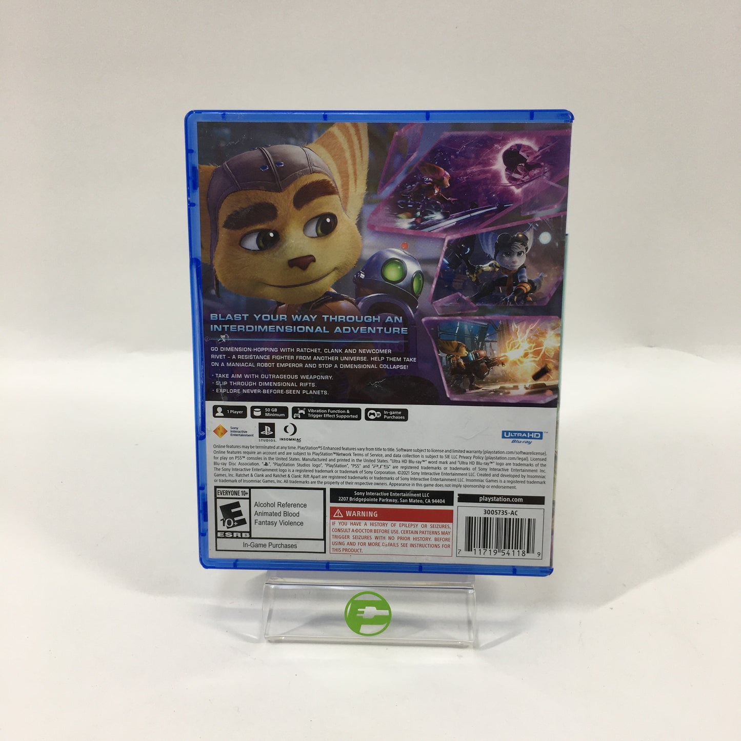 Ratchet and Clank: Rift Apart (Sony PlayStation 5 PS5, 2021)