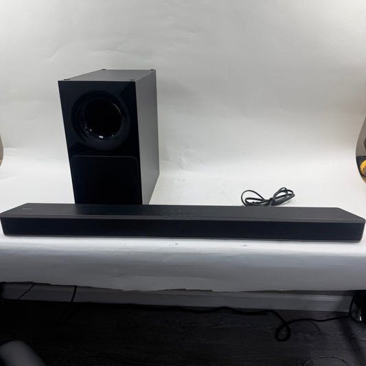 Sony  2.1 Channel Sound Bar/Subwoofer Soundbar Black HT-SC40