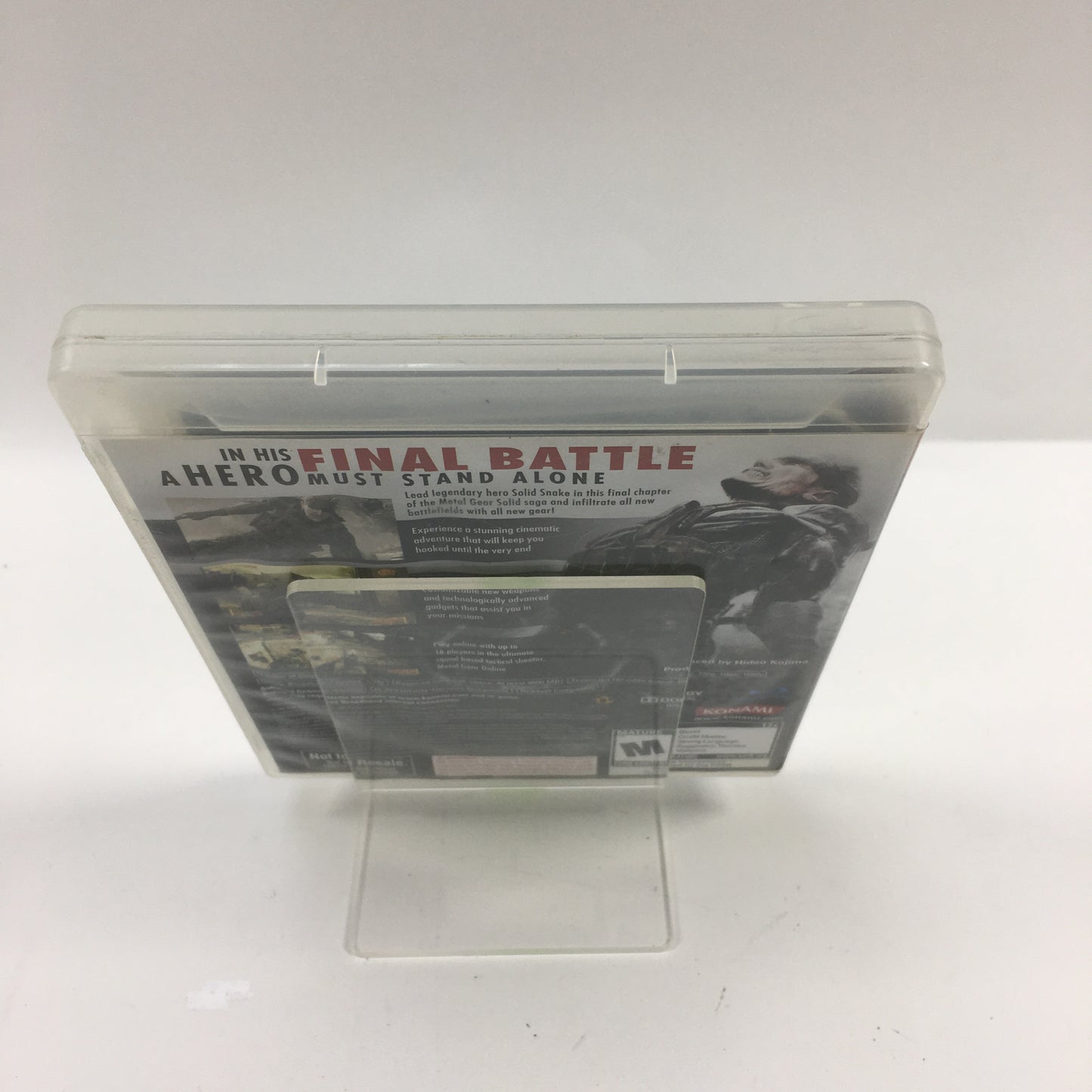 Metal Gear Solid 4 Guns of the Patriots [Not for Resale] (Sony PlayStation 3 200