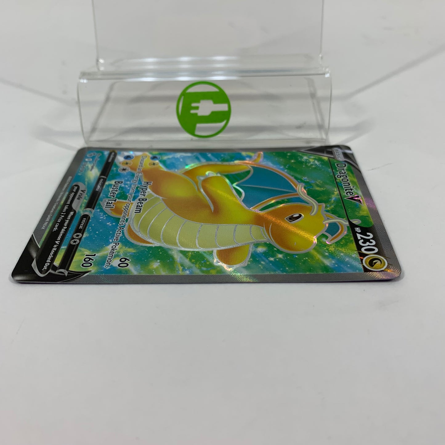 Pokémon TCG Pokémon Go Dragonite V 076/078 Holo Textured English