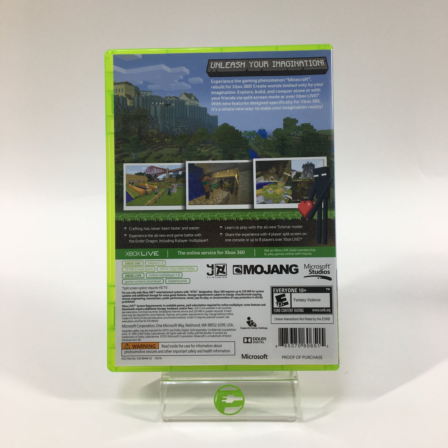 Minecraft (Microsoft Xbox 360, 2013)