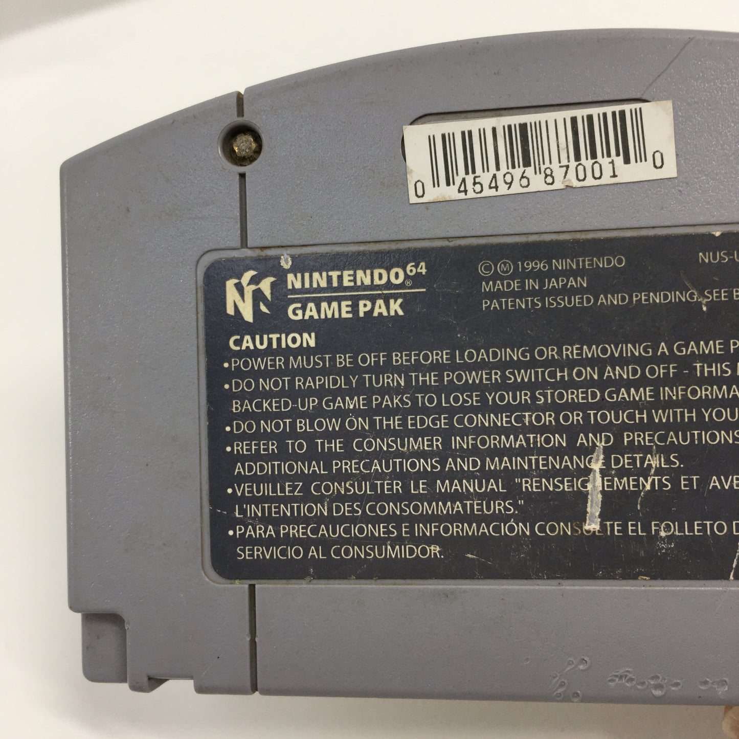 Super Mario 64 (Nintendo 64 N64, 1996)