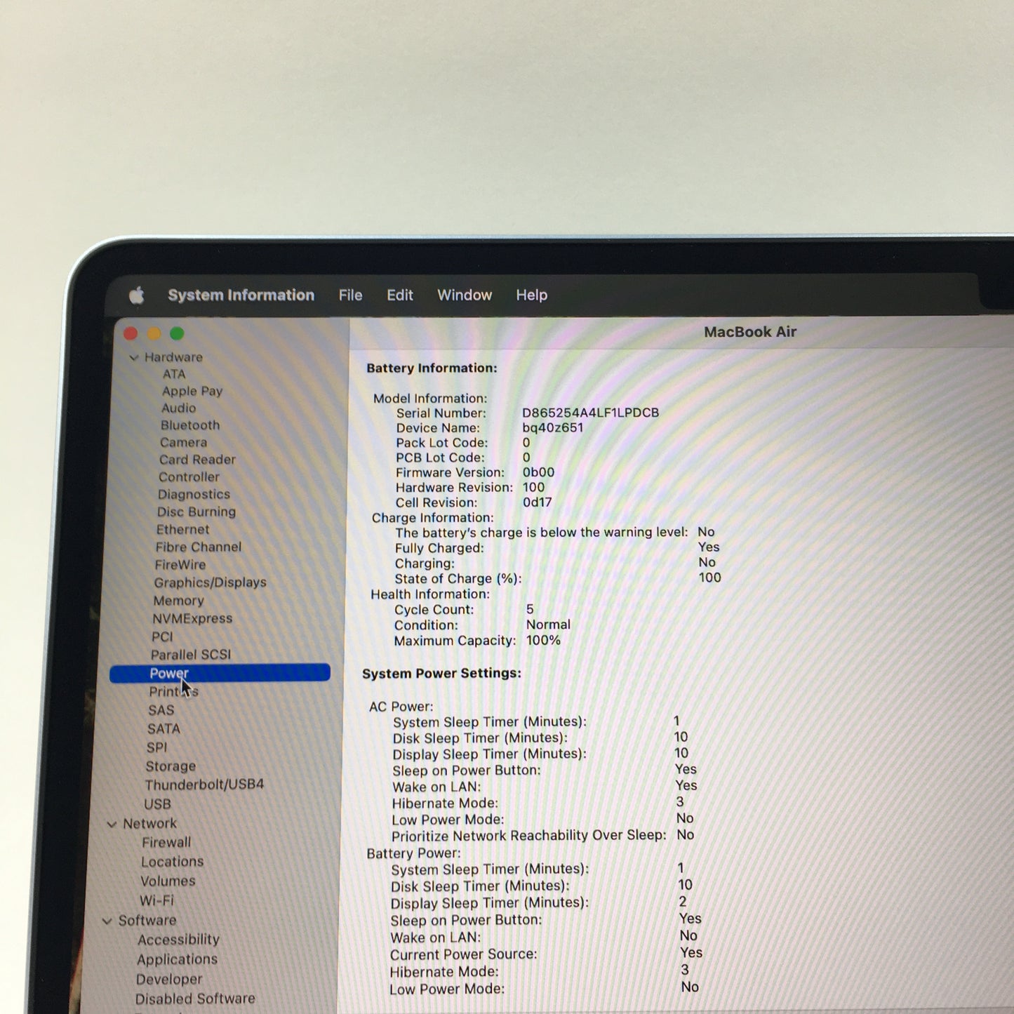 2025 Apple MacBook Air 15" M4 10C GPU 4.5GHz 16GB RAM 512GB SSD A3241