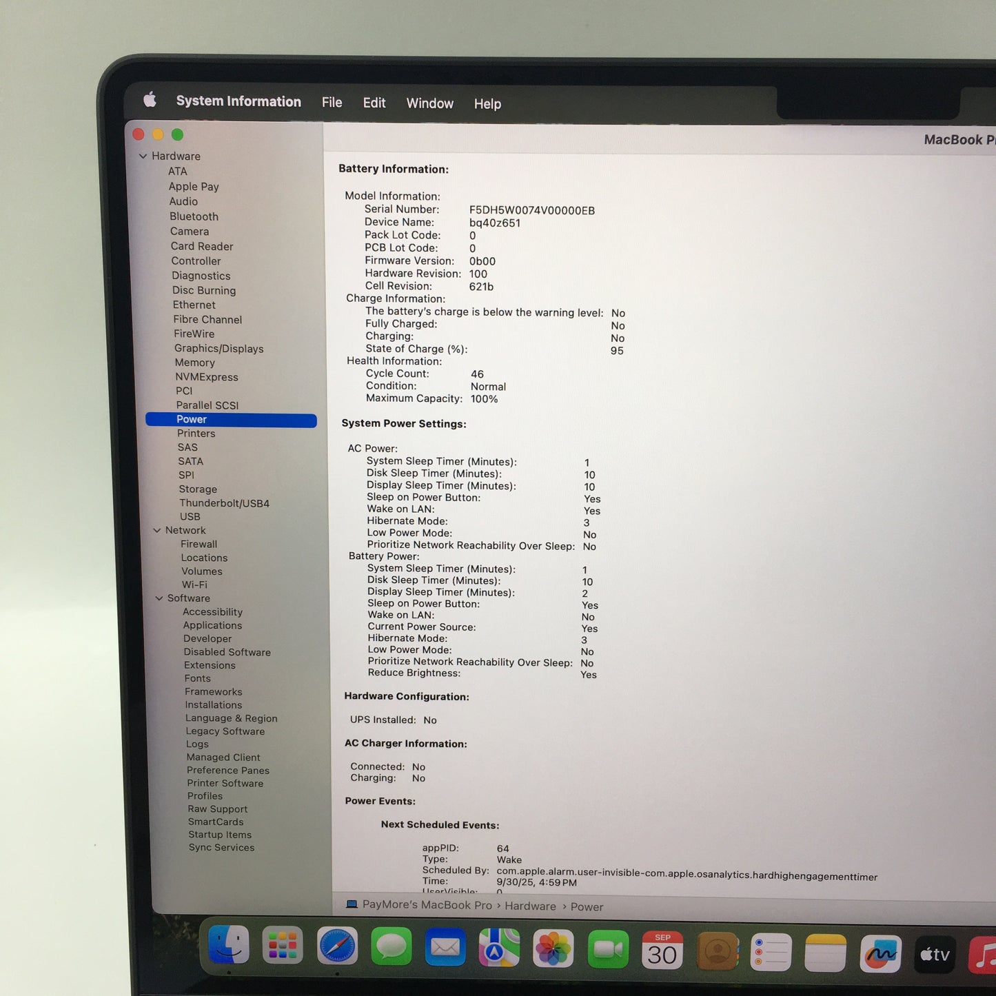 2023 Apple MacBook Pro 14" M3 Pro 14C GPU 4.0GHz 18GB RAM 512GB SSD A2992