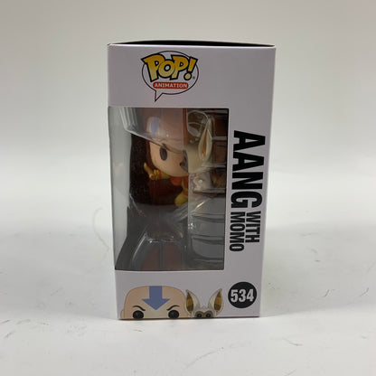 New Funko POP! Avatar The Last Airbender Aang with Momo Vinyl Figure #534