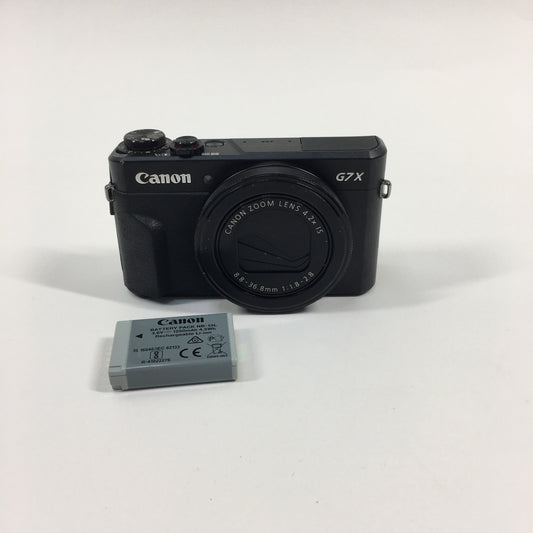 Canon G7X Mark II 20.1MP Digital Point-And-Shoot Camera