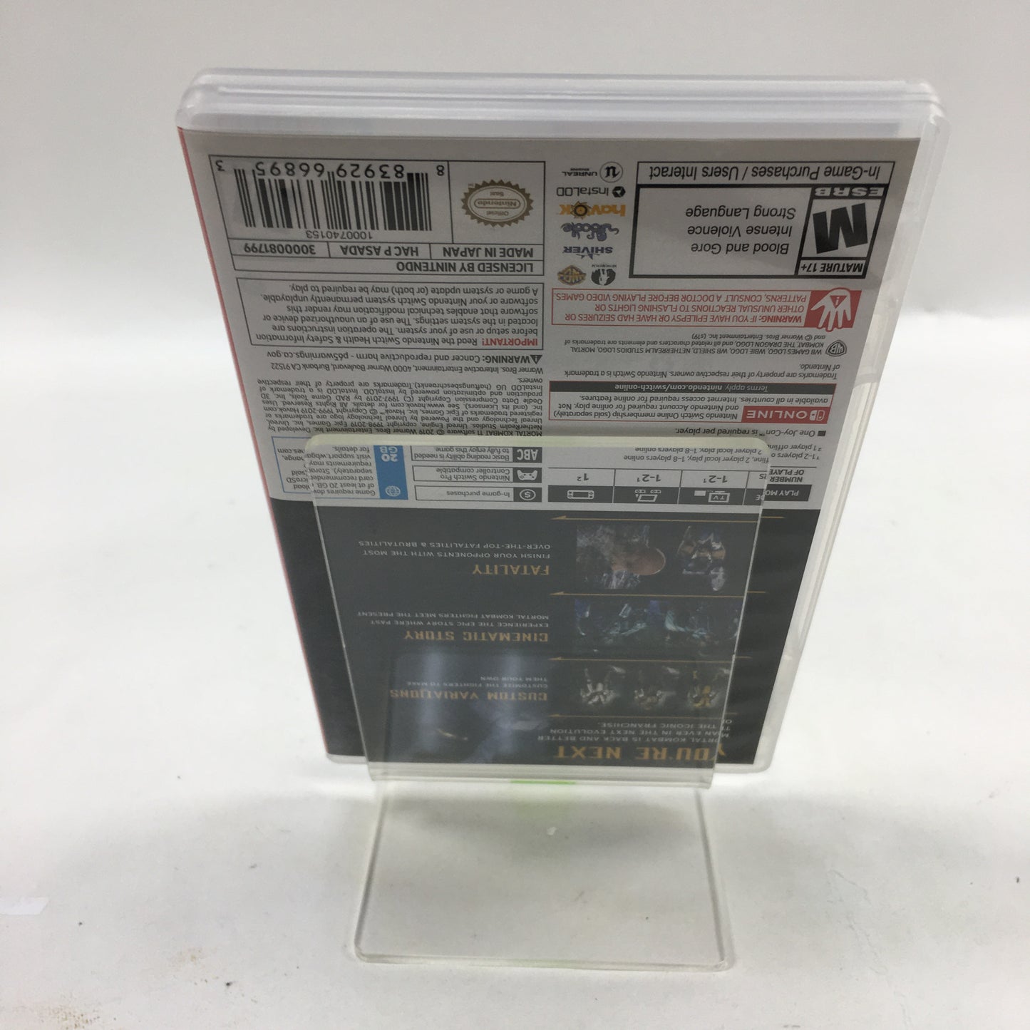 Mortal Kombat 11 (Nintendo Switch, 2019)