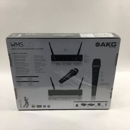 New AKG WMS420 Wireless Microphone System 3416H00010