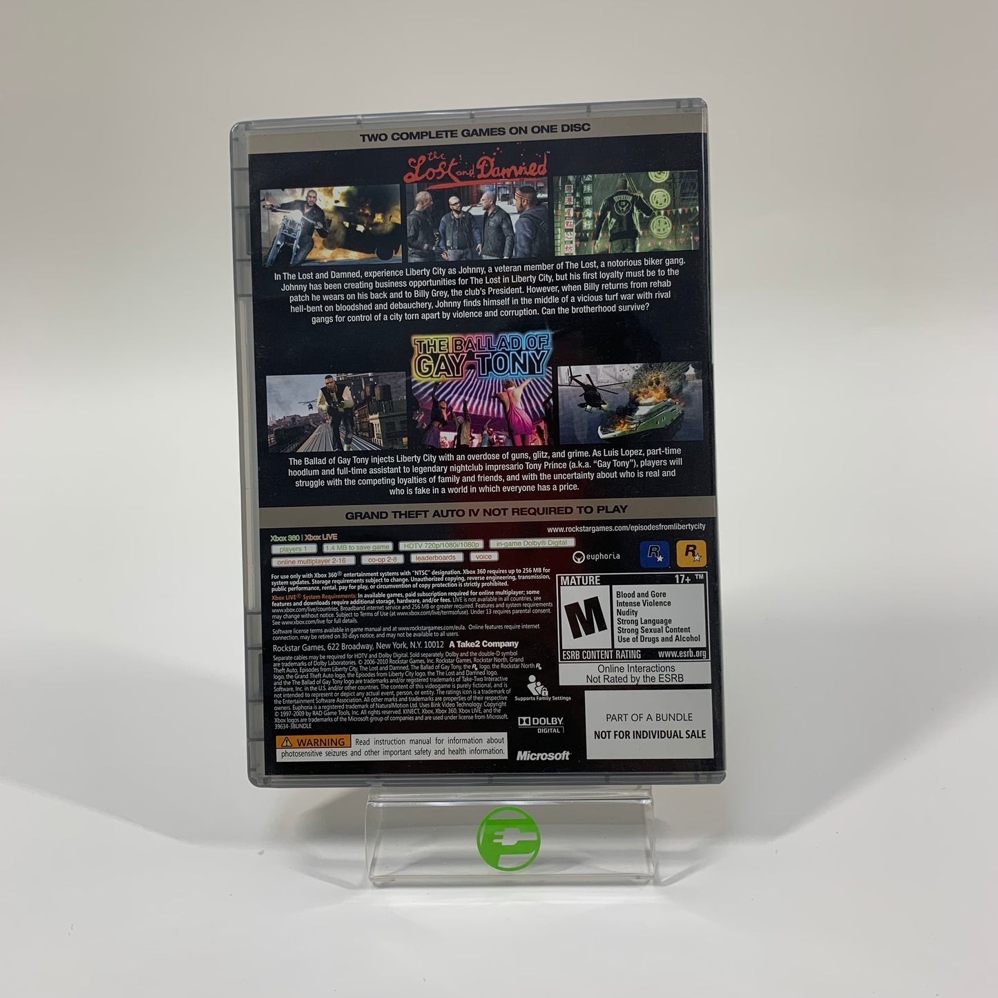 Rockstar Games Collection: Edition 1 (Microsoft Xbox 360, 2012)