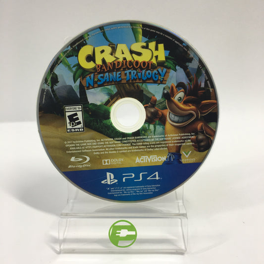 Crash Bandicoot N. Sane Trilogy (Sony PlayStation 4 PS4, 2017) Disc Only